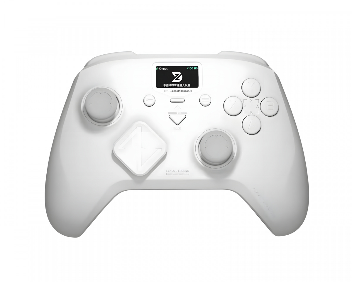 ZD Classic Legend Wireless Controller - White - us.MaxGaming.com
