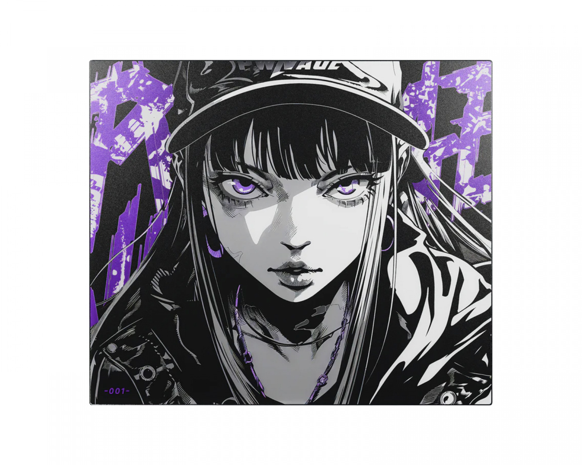 Pwnage Nyomi Glass Mousepad - Purple - Limited Edition - us