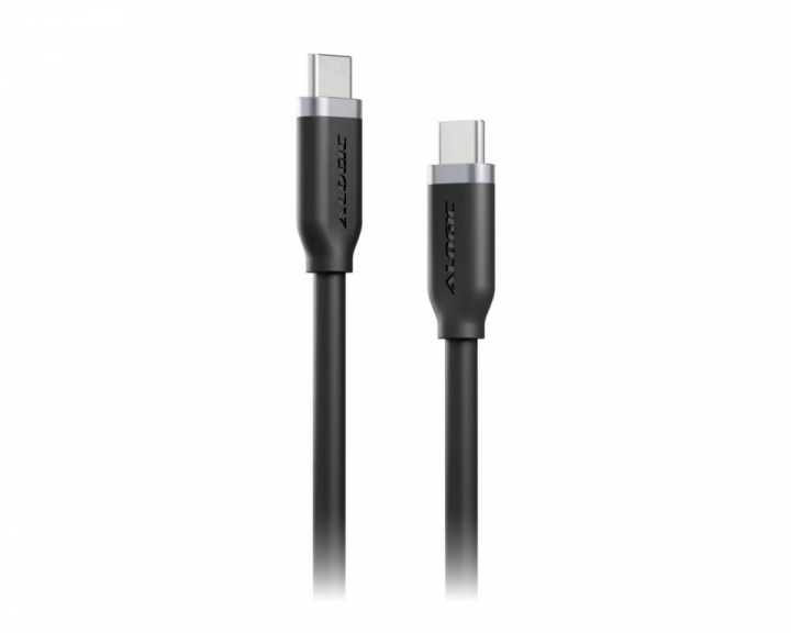 Alogic Elements 240W USB-C Laddkabel - 2m - Black
