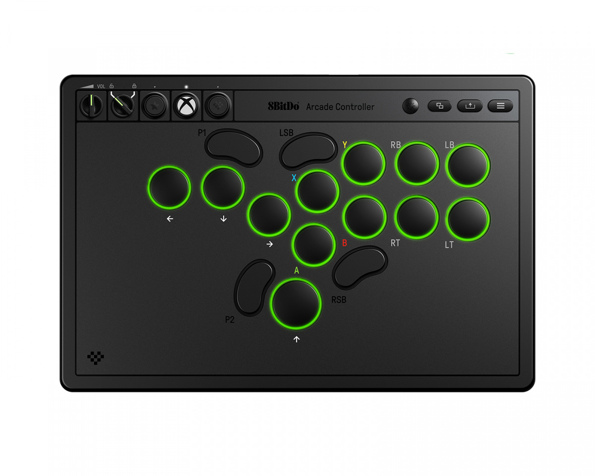 8Bitdo Arcade Controller Xbox & PC - us.MaxGaming.com