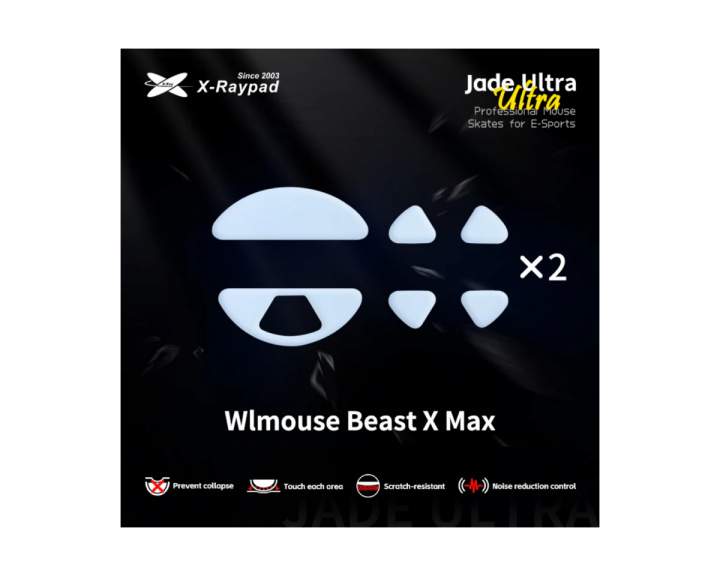 X-raypad Jade Ultra Skates for WLmouse Beast X Max