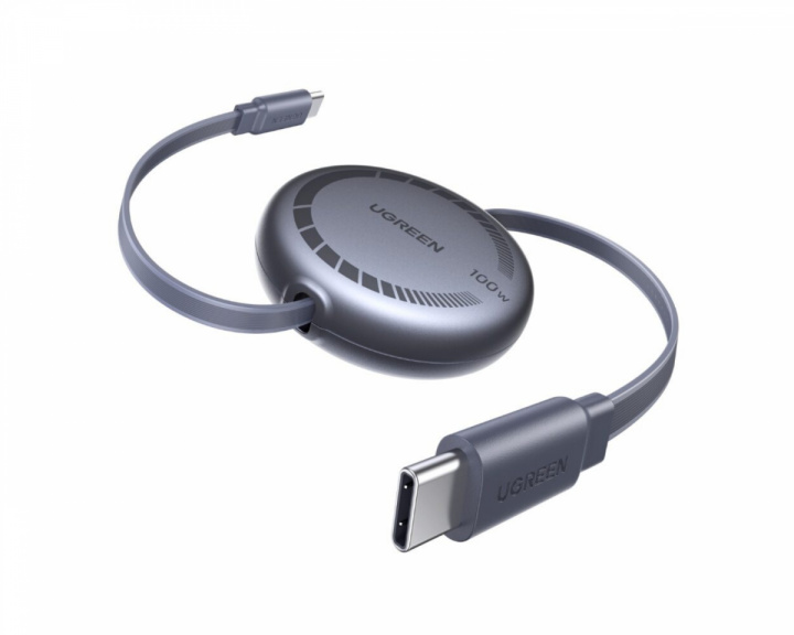 UGREEN USB-C to USB-C PD 100W Fast Charging with Retractable Cable - 1m
