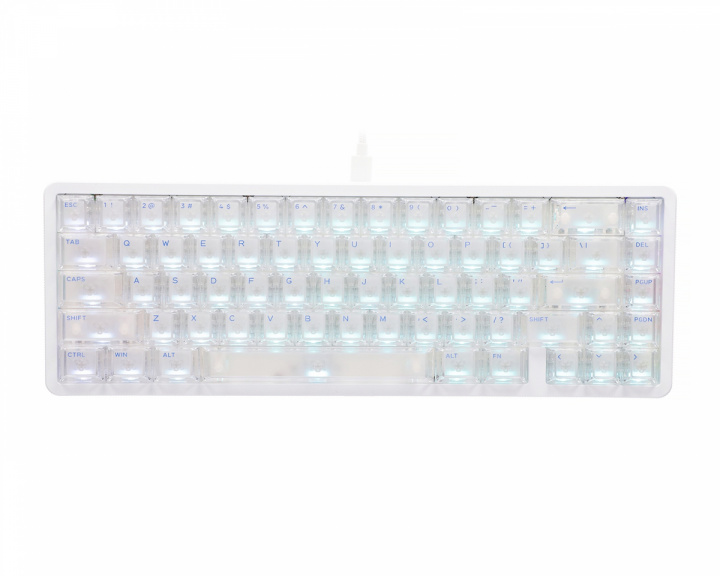  Rain 65M Pro 2 HE Keyboard - White