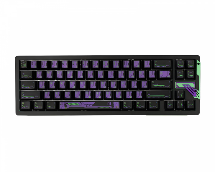 Chilkey Slice68 HE Gaming Keyboard [WS Flux Clacky] - Purple