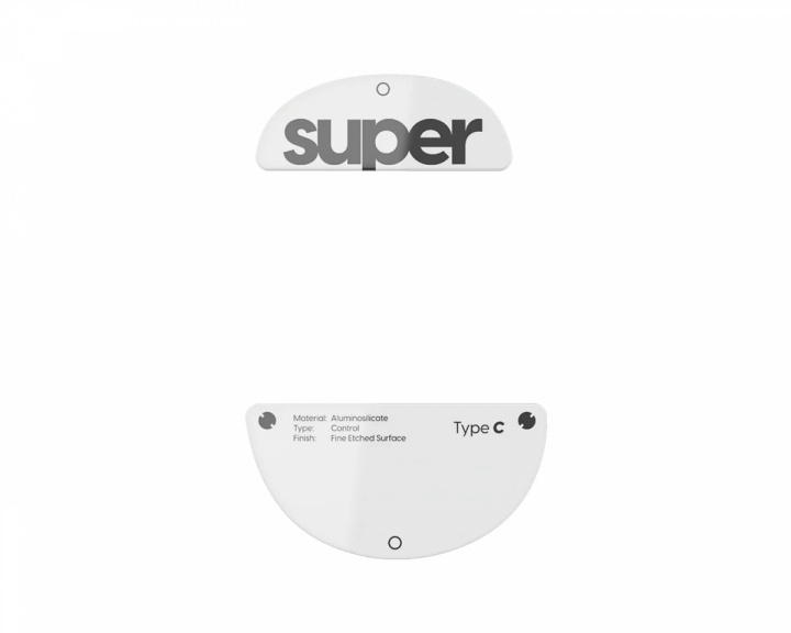  Glass Skates Type-C for JV-X - White