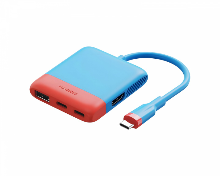  Switch 4K Video Capture Card - Red/Blue