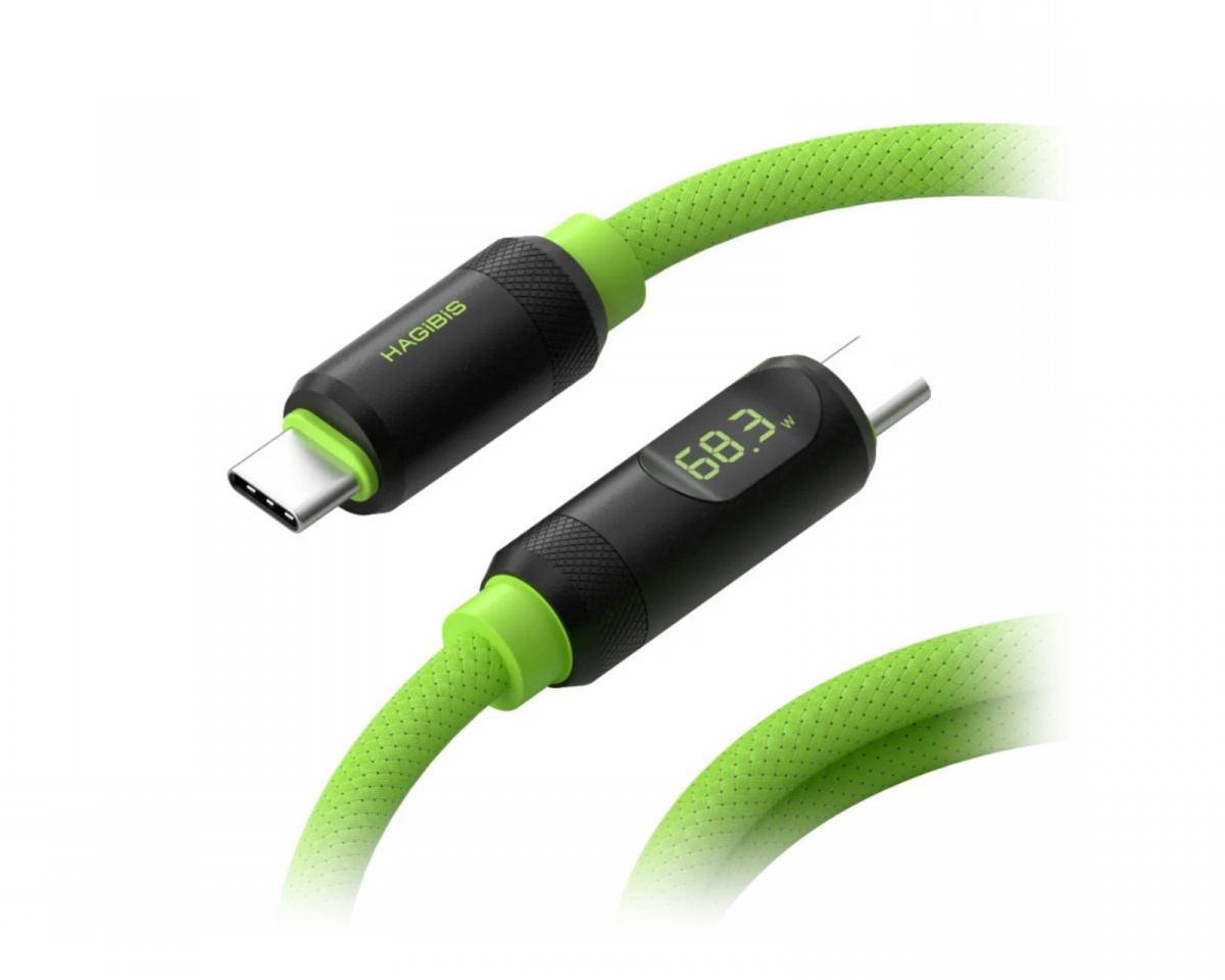 USBグリーン1 Hagibis USB4 Cable SX02 1M - Green - us.MaxGaming.com