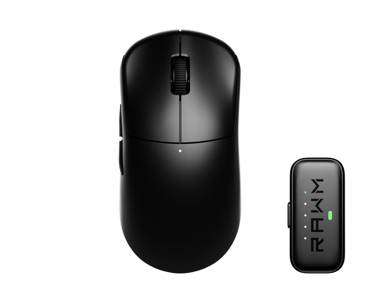 マウス・トラックボール RAWM Leviathan V4 RAWM Leviathan V4 Dual 8K Wireless Gaming Mouse - Black - us