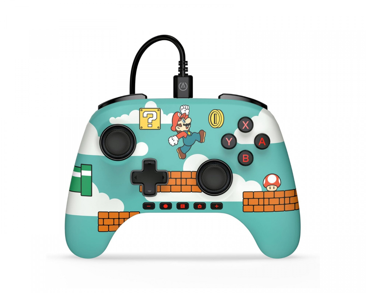 PowerA Advantage Wired Controller for Nintendo Switch 2 - Mario