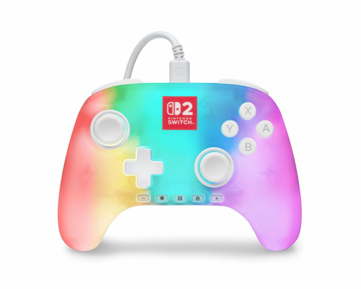  Advantage Wired Controller for Nintendo Switch 2 - White (Lumectra)