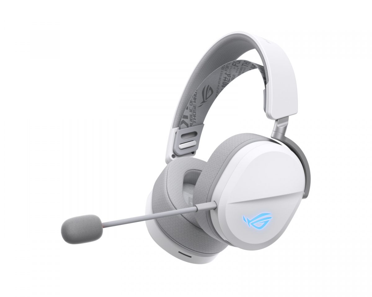 Asus ROG Pelta Wireless Headset - Moonlight White - us.MaxGaming.com