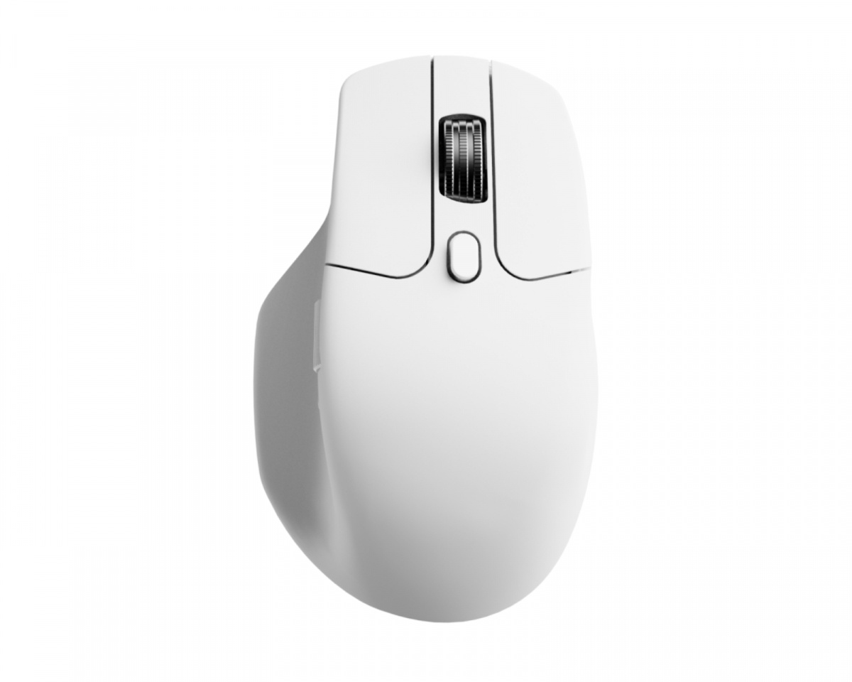 Keychron M6 8K Wireless Mouse - White - us.MaxGaming.com
