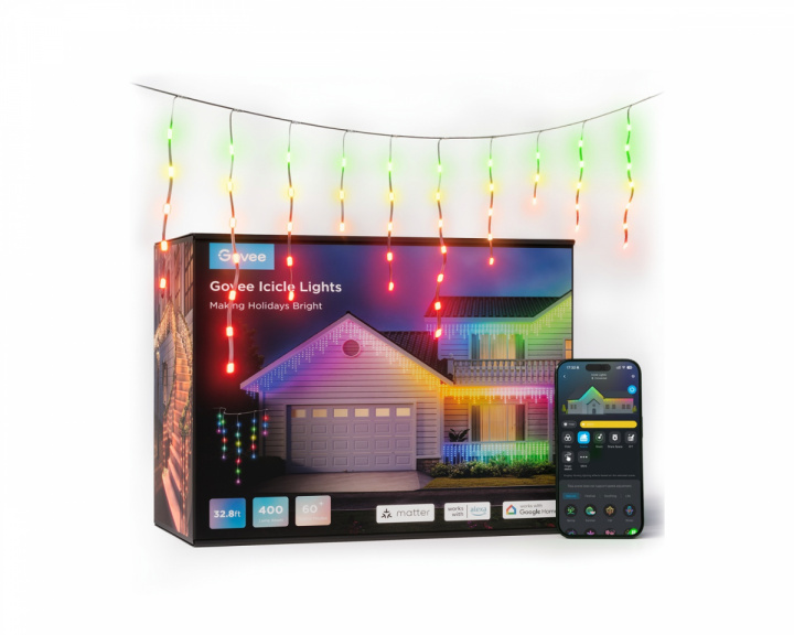 Govee Icicle Lights - 10M