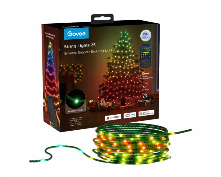  String Lights 2S Smart Christmas Lights – 20 meters