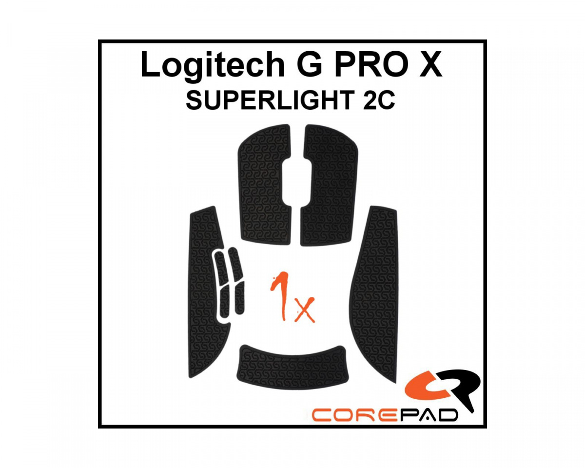 Corepad Soft Grips for Logitech G PRO X SUPERLIGHT 2C Compact