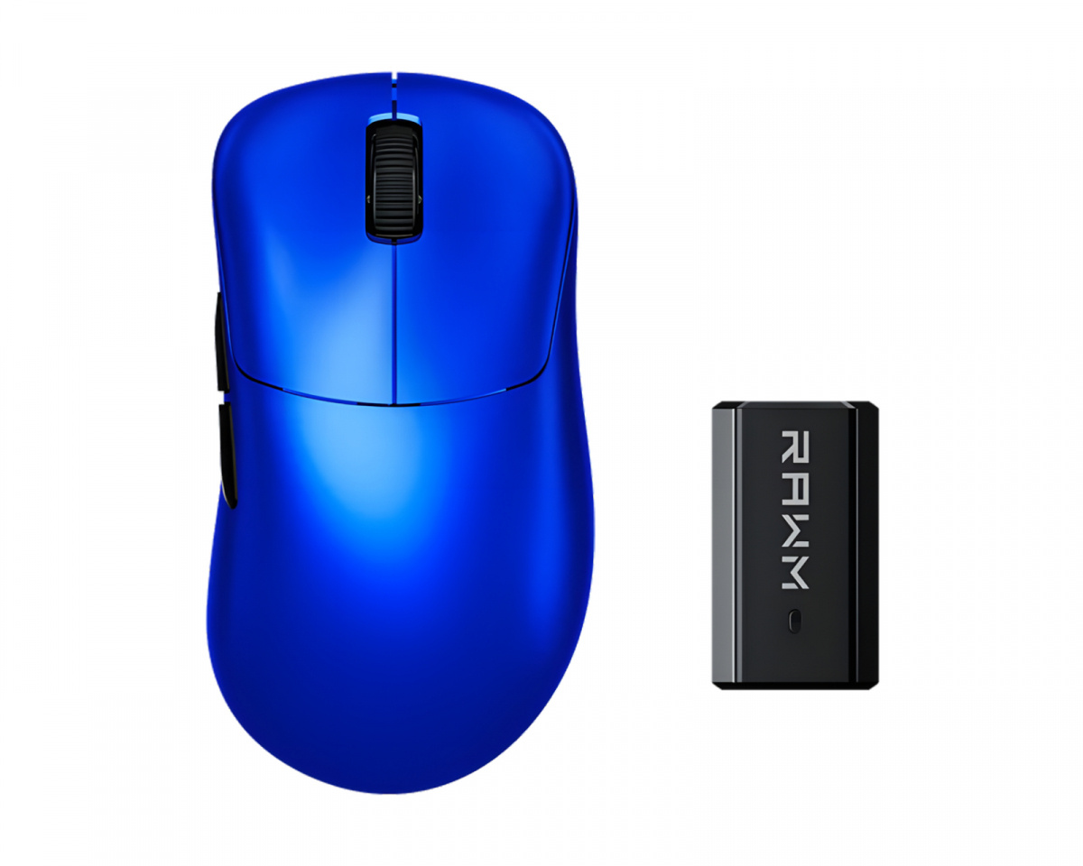 RAWM ER21 pro ゲーミングマウス RAWM ER21 Pro 8K Wireless Gaming Mouse - Blue - us.MaxGaming.com