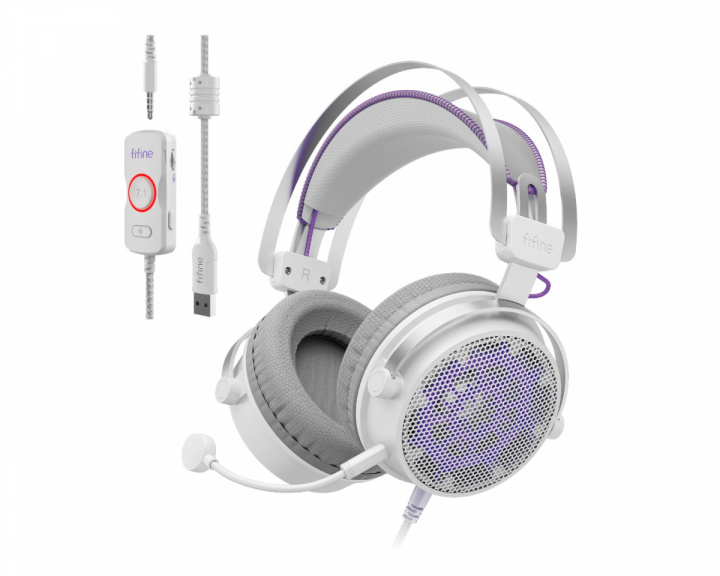  H18V Gaming Headset - White