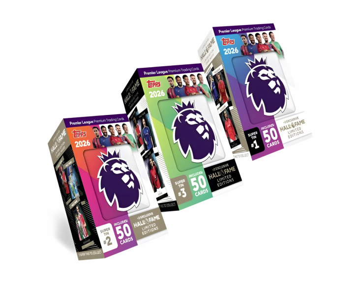  Premier League Super Tin 25/26 - Football Cards