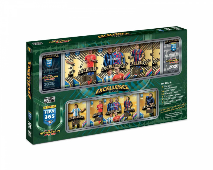 Panini FIFA 365 Adrenalyn XL 2026 - Excellence Box - Football Cards