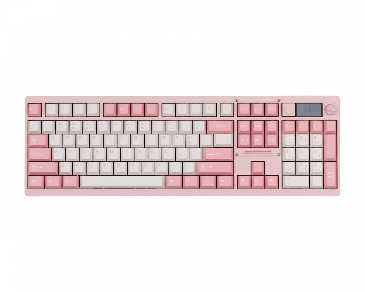 Chilkey ND104 Wireless Keyboard - Soft Pink [WS Breeze] - us