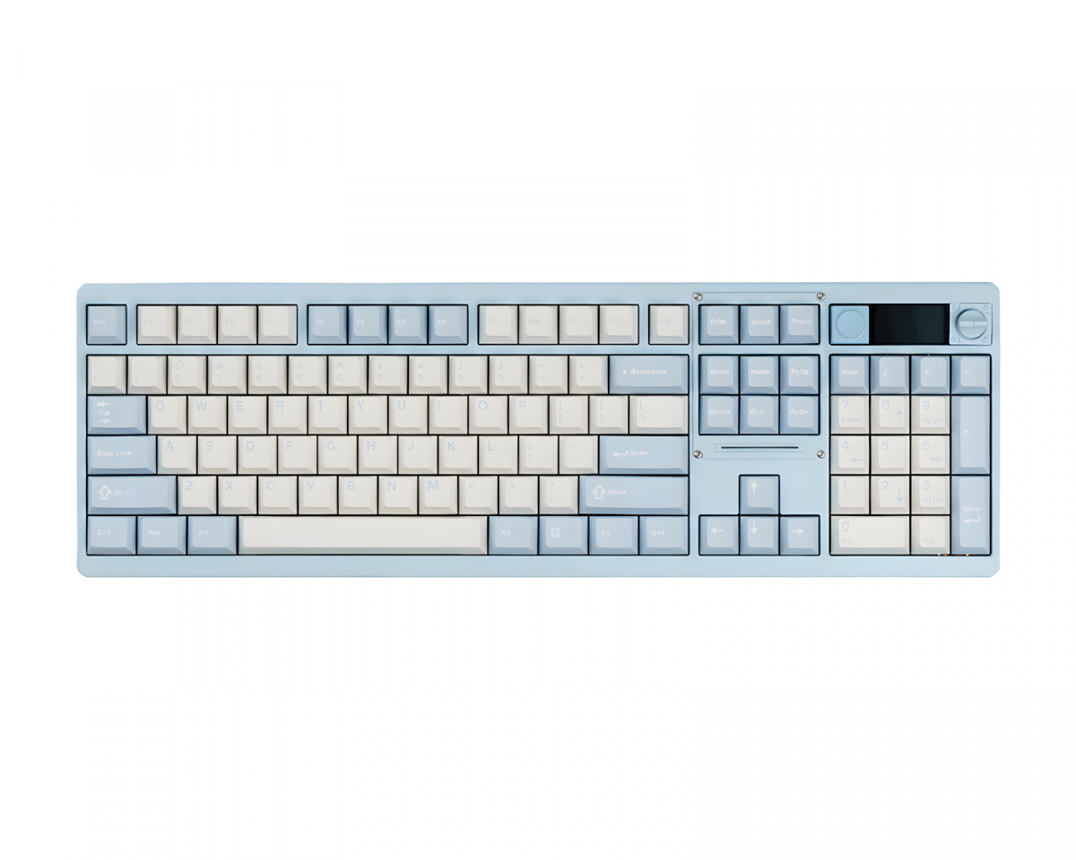 Chilkey ND104 Wireless Keyboard - Sky Blue [WS Breeze] - us