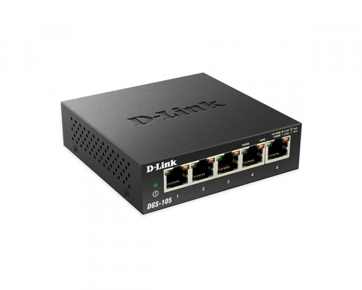  5-port 10/100/1000 Gigabit Metal Housing Desktop Switch