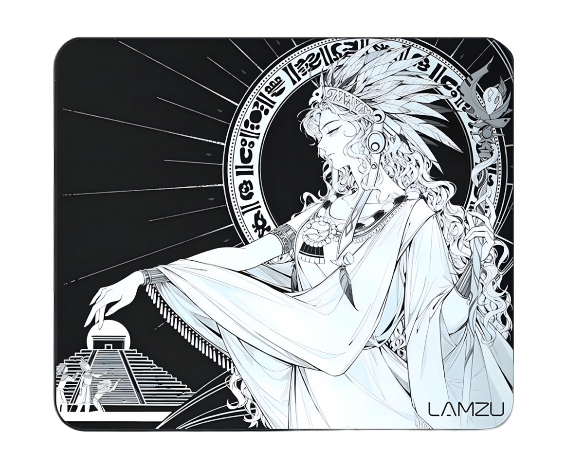 Lamzu Maya Gaming Mousepad - Black/White - us.MaxGaming.com