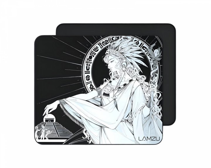  Maya Gaming Mousepad - Black/White