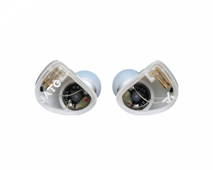  Gate IEM Headphones with 3.5 mm Microphone - White