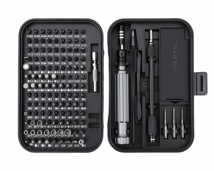  Tool Set (150 Pieces) – Universal Screwdriver Set with 117 Bits