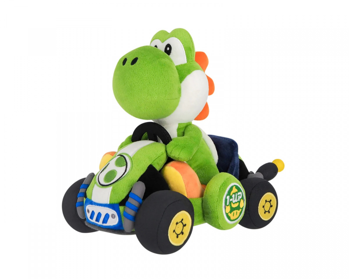 Yoshi ぬいぐるみ マスコット 2種セット 1UP Nintendo Together Plush Mario Kart: Yoshi - 27cm - us