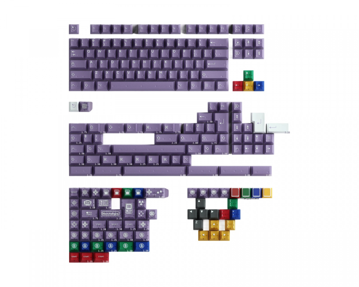 KBDfans PBTfans Atomic Purple R2 - Base Kit - us.MaxGaming.com