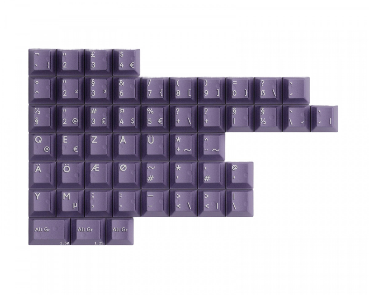 KBDfans PBTfans Atomic Purple R2 - International kit - us
