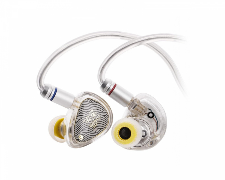  Wan'er S.G 2 In-Ear Monitor Headphones with Microphone - Type-C - Clear White