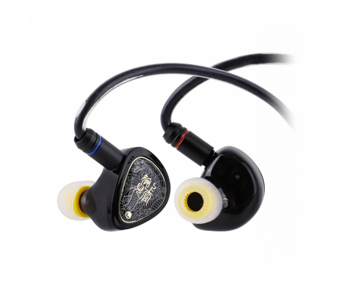 Tangzu Wan'er S.G 2 IEM Headphones with Mic - 3.5mm - Clear Black