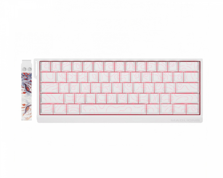 FGG MAD60 Flagship HE ANSI Keyboard [Magneto Gaming] - White