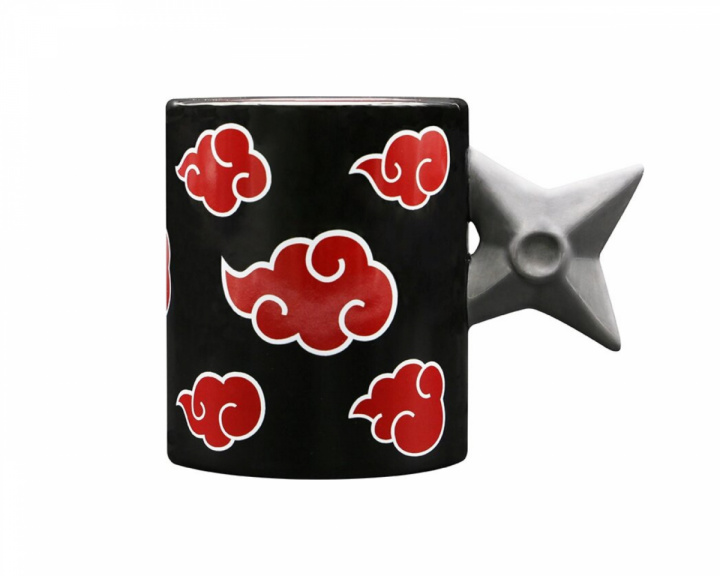  NARUTO SHIPPUDEN - 3D Handle Mug - Shuriken Akatsuki