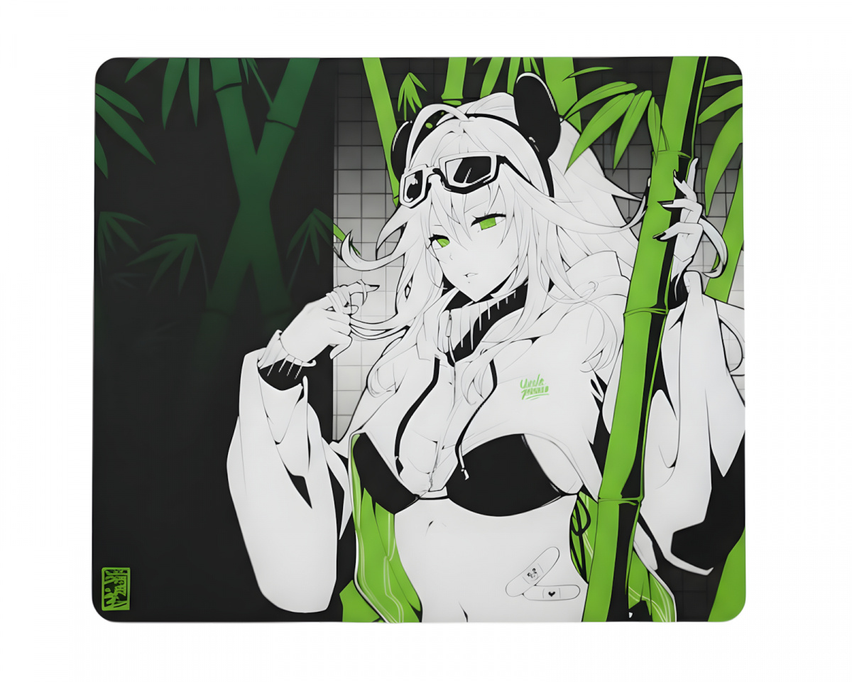 Uncle Panda BUQIU Glass Mousepad - us.MaxGaming.com