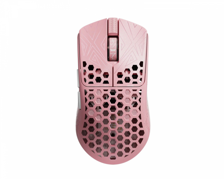  AKITSU Medium Carbon Fiber 8K Wireless Gaming Mouse - Pink [Limited Edition]