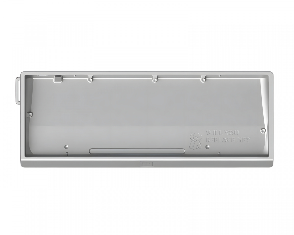 Wooting 60HE v2 Aluminum Case - Bright Silver - us.MaxGaming.com
