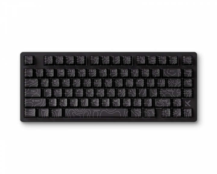  Jet 75 E‑sport Keyboard - Black Topographic [Kailh Magnetic God Switch]