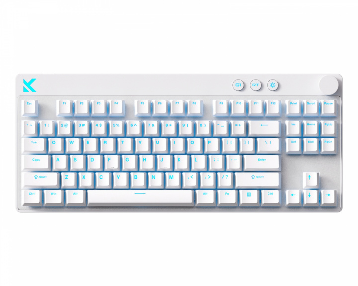  Mix 87 Hall Effect Magnetic Gaming Keyboard ANSI - White