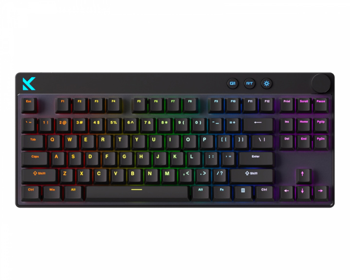  Mix 87 Hall Effect Magnetic Gaming Keyboard ANSI - Black