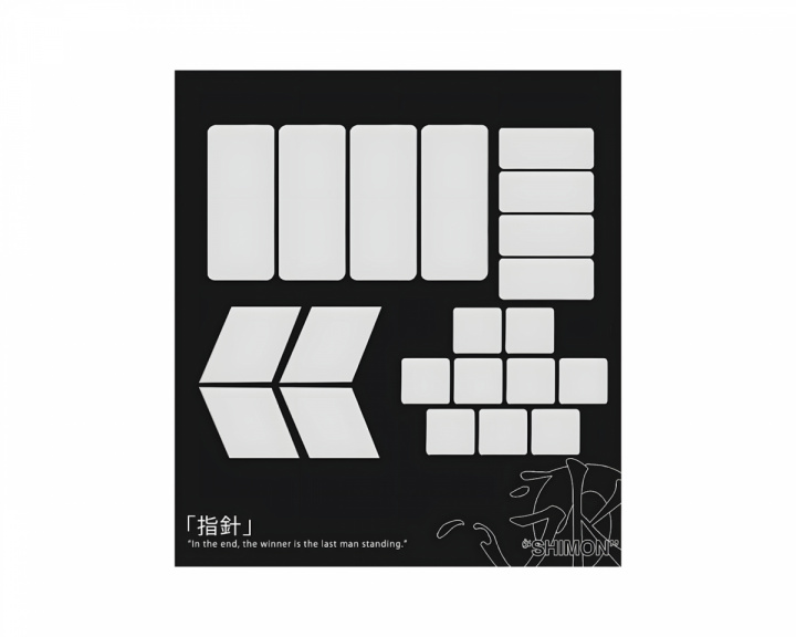  Shimon Grips - DIY Pre-Cut - White