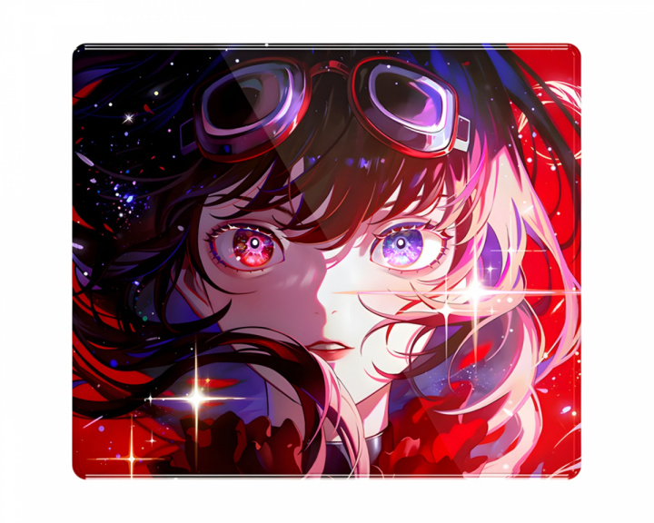  Tempered Glass Mousepad - Crimson
