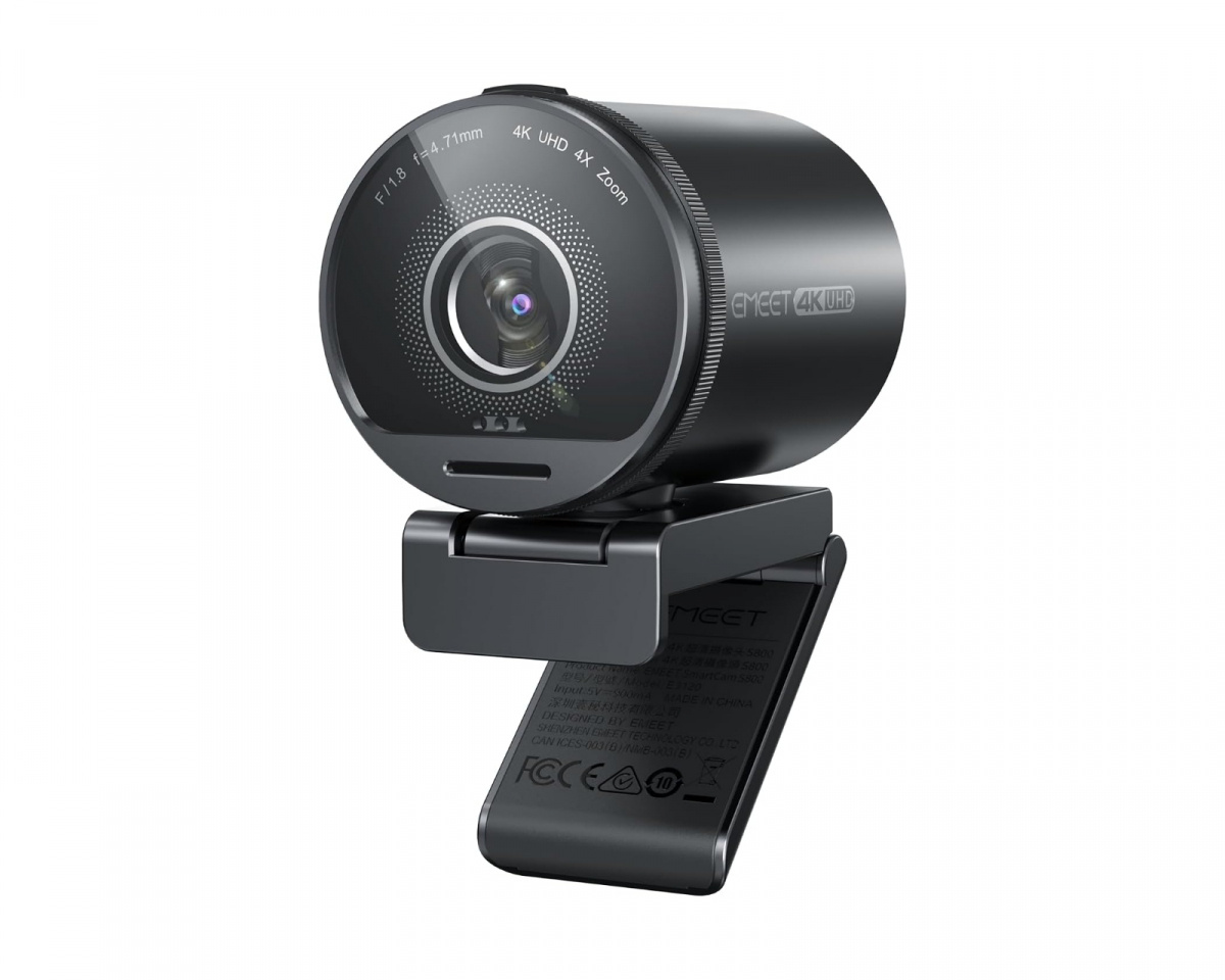EMEET SmartCam S800 - webカメラ 4K カメラ Emeet SmartCam S800 4K Ultra HD Webcam - us.MaxGaming.com