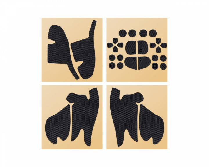  Controller Grip Tape for PS5 DualSense Edge Controller - Classic Version - Black