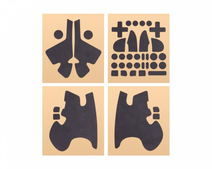  Controller Grip Tape for FLYDIGI Vader 3/4 Pro - Classic Version - Black