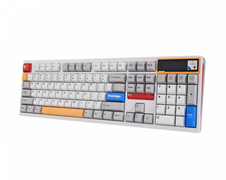  DP104 ANSI Keyboard - Powder White [Rye Linear]