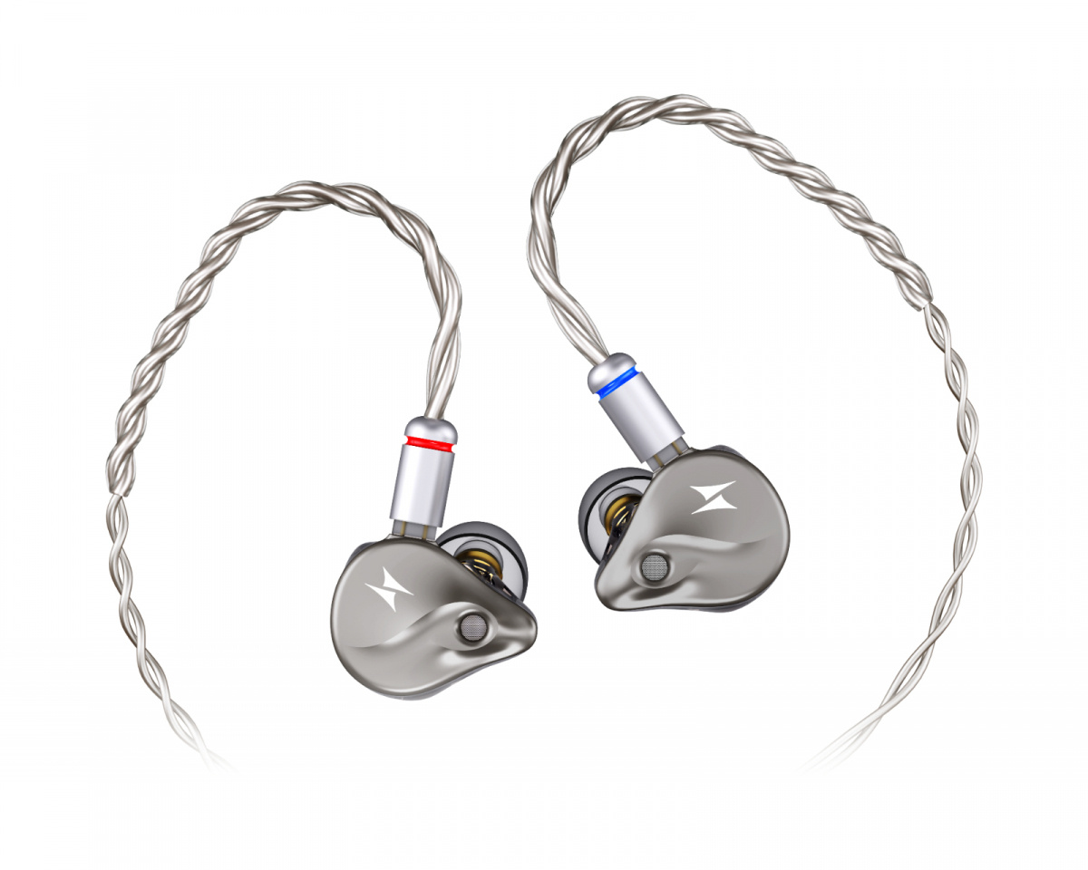 ATK Horizon IEM 3.5 mm Headphones with Mic - Silver - us.MaxGaming.com